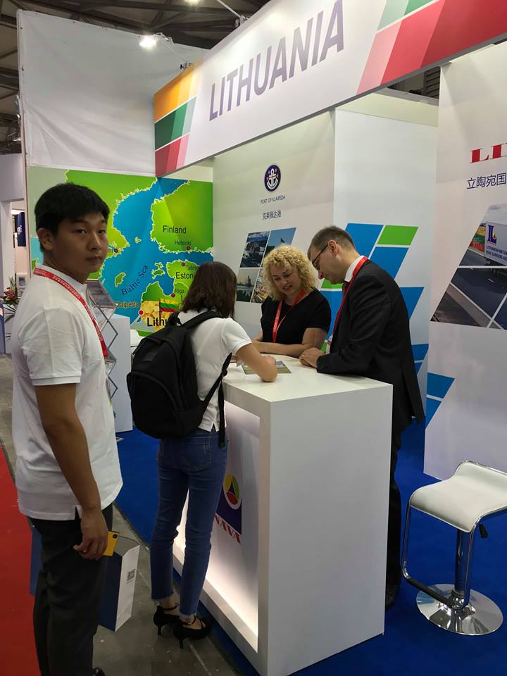 Lithuanian communication sector has been presented at the largest China transport and logistic fair